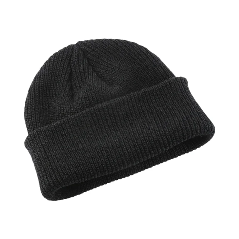 Custom Beanie Text Stitching Design Your Own Beanies Hats for Men Women Skull Balaclava Winter Knit Cap Cuffed Beanie Soft Hat