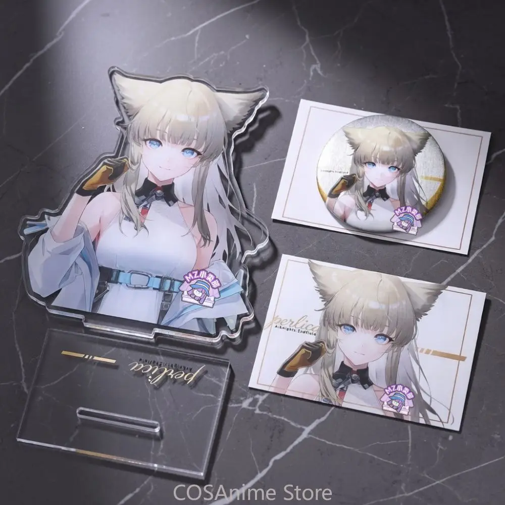 

Arknights:Endfield Perlica Theme Acrylic Stand Figure Model Display Badge Anime Game Standing Sign Ornament Desktop Fans Gift