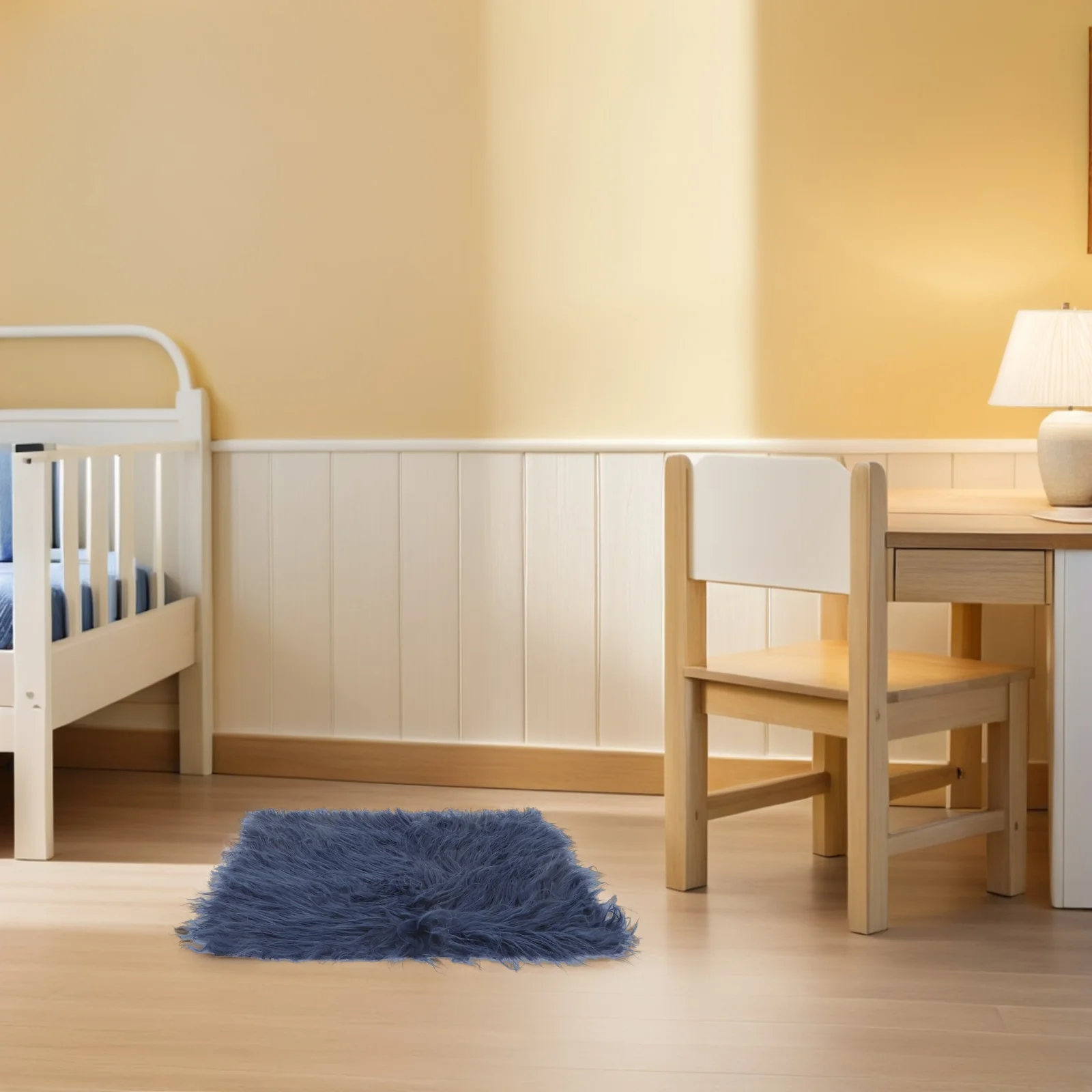 بطانية أطفال حديثي الولادة، حصيرة متينة ناعمة للرضع، دعامة صور باللون الأزرق الداكن لحديثي الولادة، بطانية تصوير للرضع #5