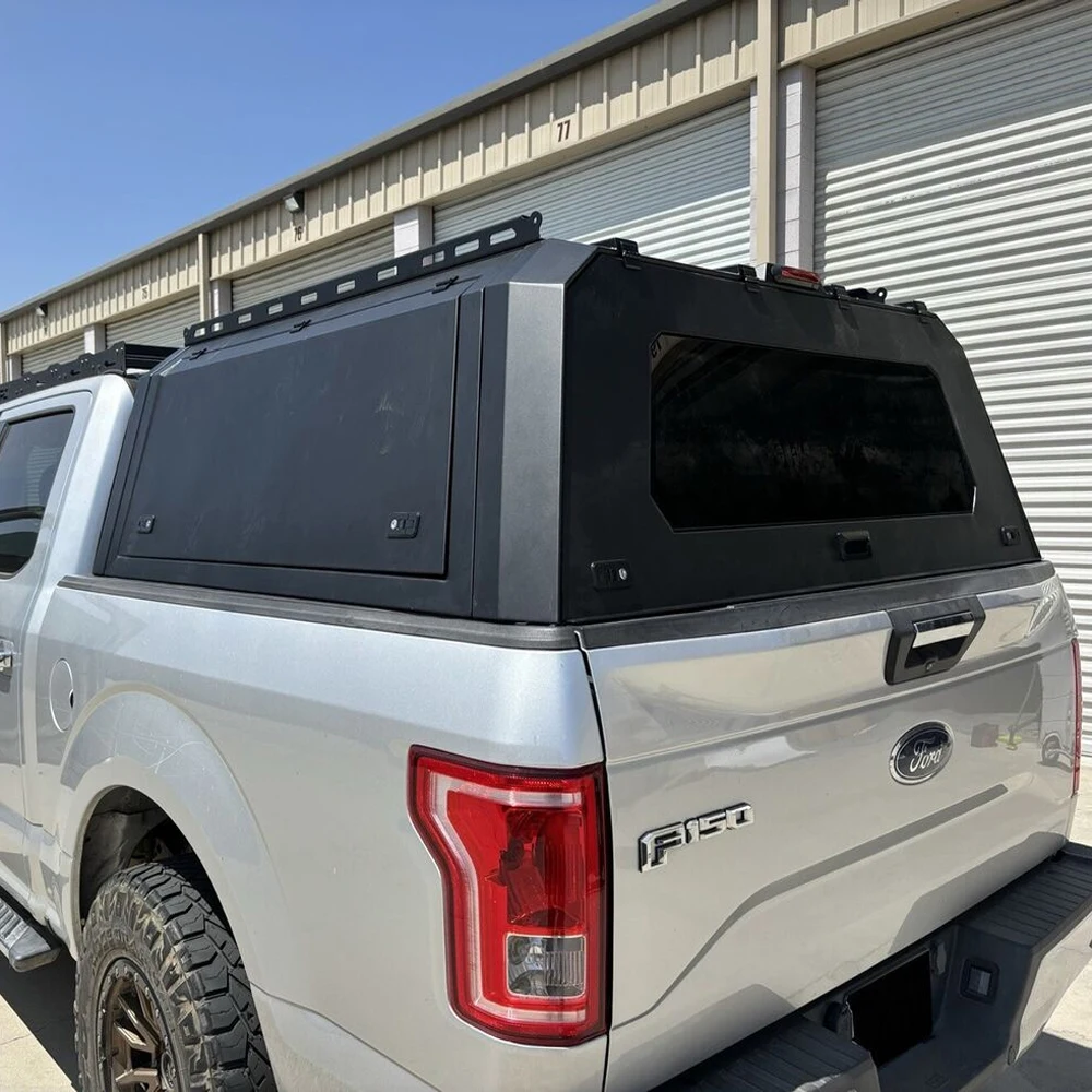 

Dream Car 4x4 Steel Single Dual Pickup Truck Bed Hardtop Topper For Ford F150 5.5ft Raptor Aluminum Ute Canopy Waterproof
