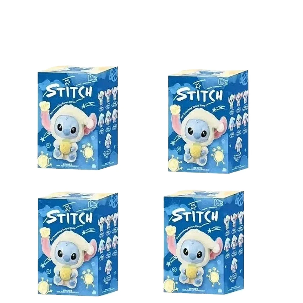 

Multiple Styles Stitch Eat Some Thing Before Sleep Series Blind Box Bag Pendant Cute Plush Doll Mystery Box Toy Surprise Gifts