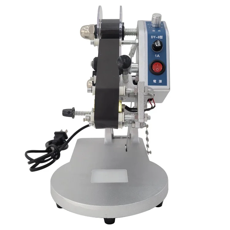 

Hand-pressed color ribbon coding machine Production date Plastic bag Food bag Flat manual small coding machine