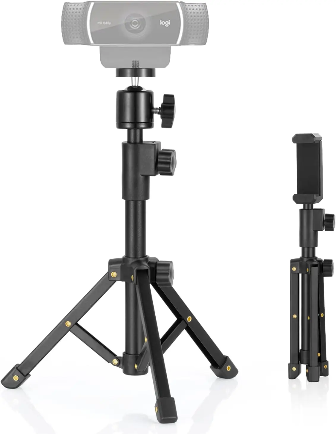 BILIONE Webcam Tripod Stand, for Webcam C920 C922 C930e C920S C920 C615