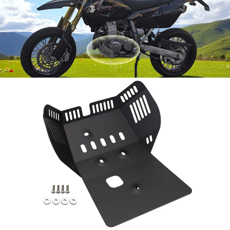 

Для SUZUKI DRZ400S DRZ400SM DRZ400E 2005-2021 защита двигателя мотоцикла защитная крышка шасси защитная пластина