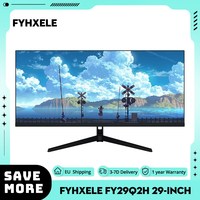 FYHXele FY29Q2H 29-inch Monitor, 2560*1080 WFHD 21:9 IPS Screen, 200Hz Refresh Rate, 1ms Response Time, 100% sRGB, Dual Speakers