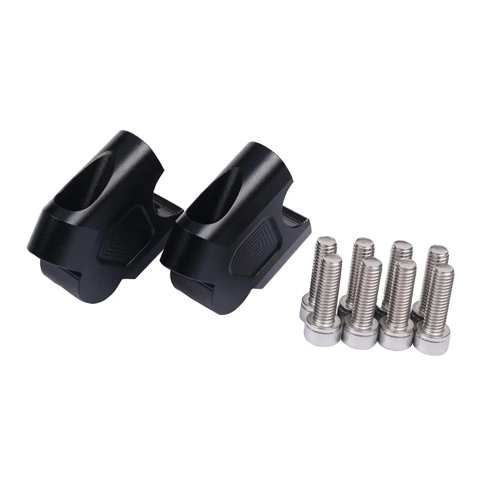 CNC Aluminum Handlebar Riser Move Mount Adapter Handlebar Clamp for Motorbike Motocross Seating Position