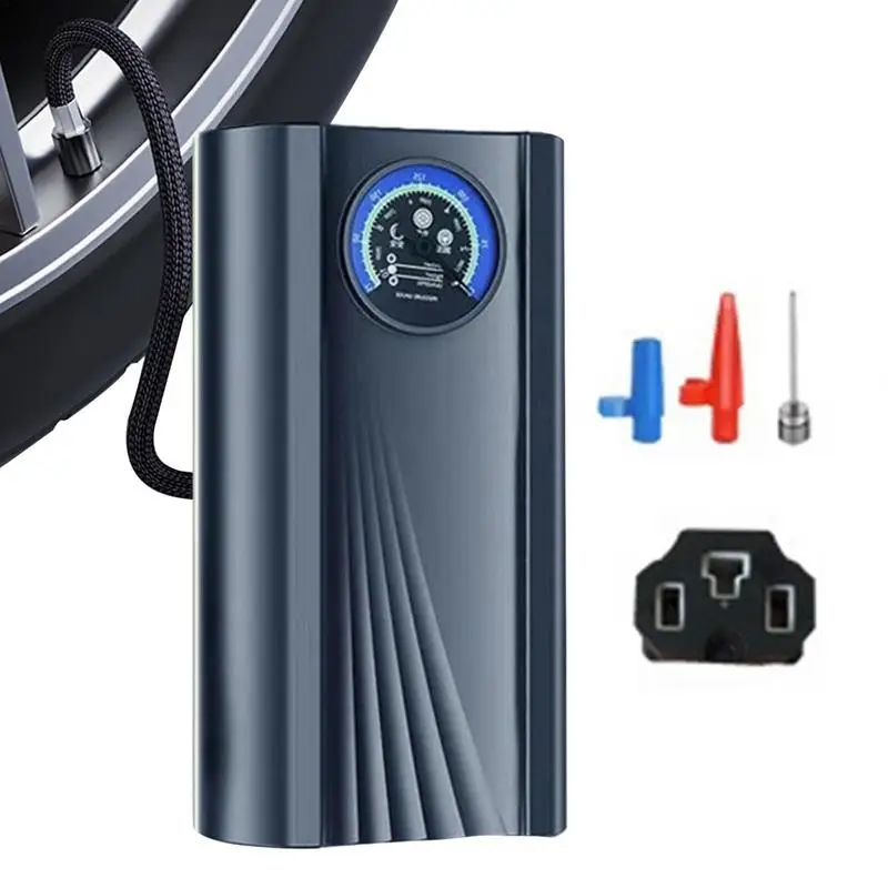 

Tire Inflator 150PSI Portable Electric Tire Pump With Low Noise Car Repair Tools For Automobile Bicycle Battery Car Motorcycle