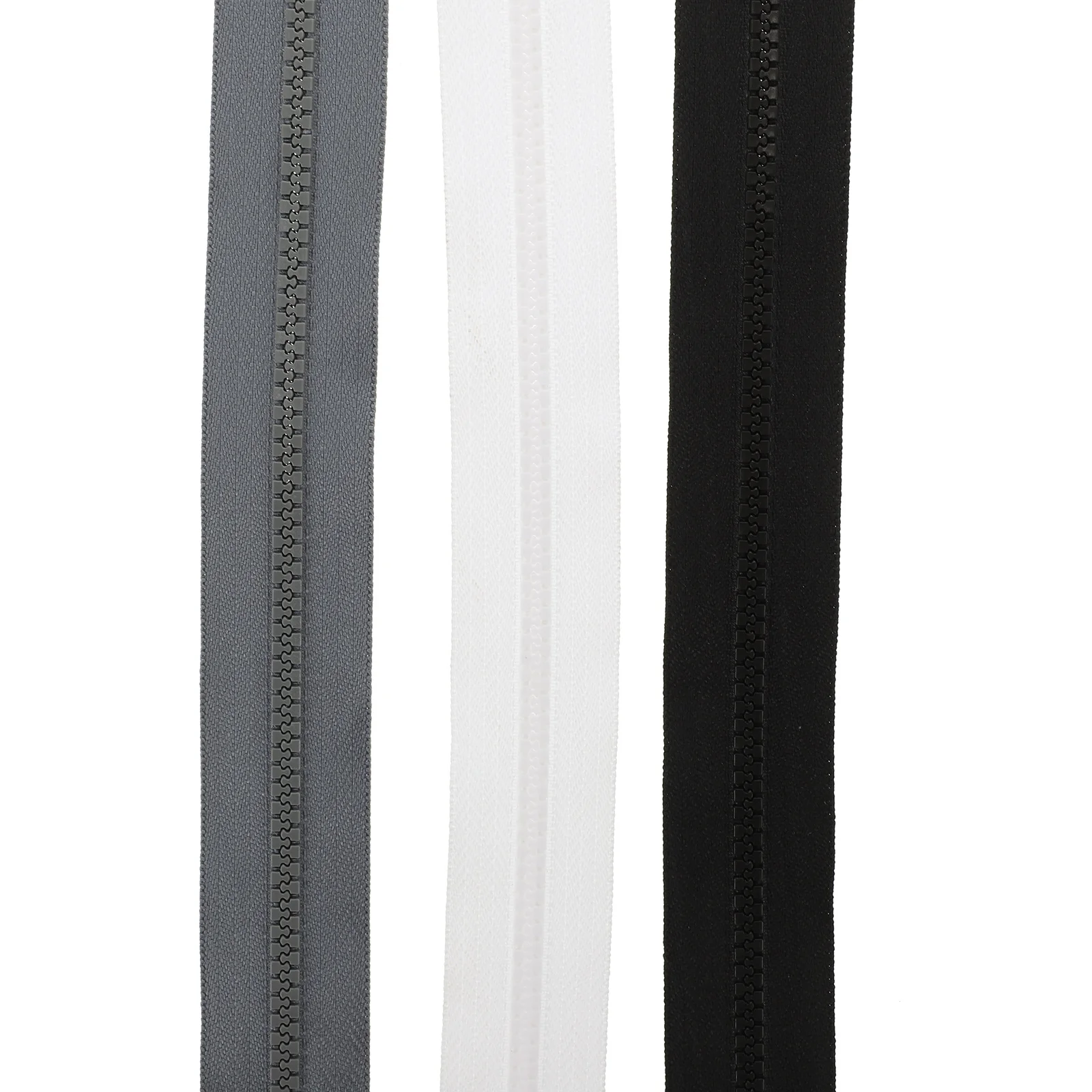 

3Pcs Resin Sewing Zippers Close End for Clothes DIY Bags Garment Tailor Tool Luggage Zipper Accessories Resin Zippers