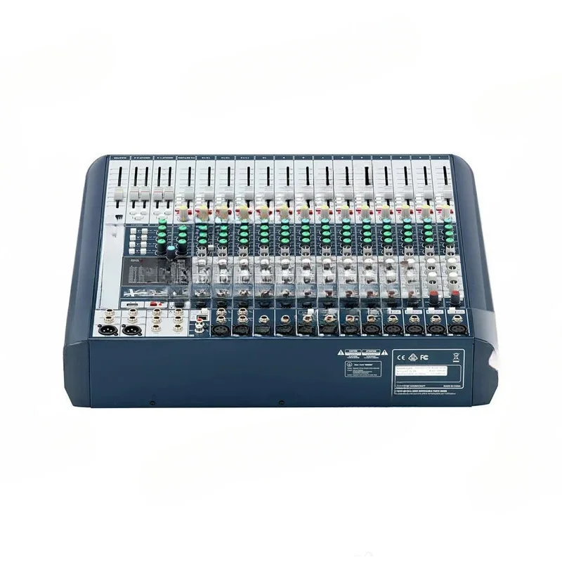 Mixer analogico Signature 16 con effetti Lexicon integrati, performance sul palco, 16 canali