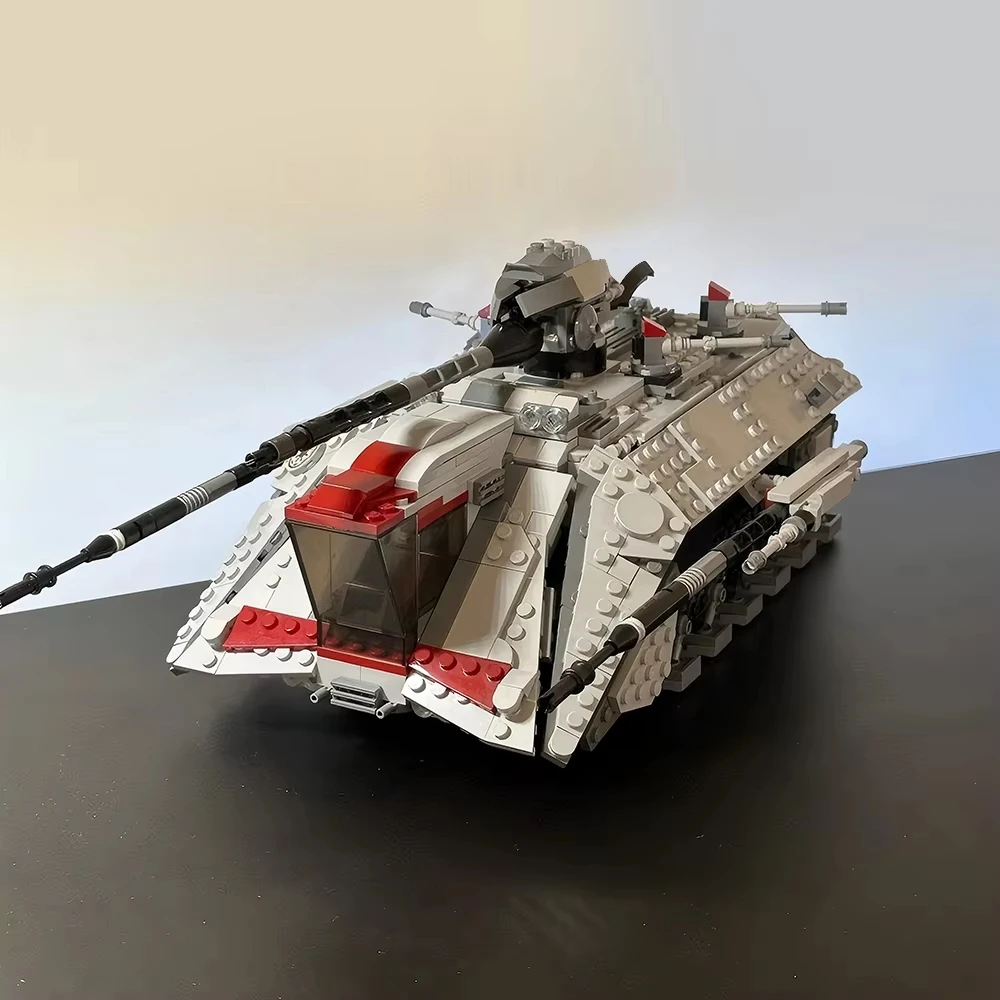 

MOC Marine Corps Space Fighter UT-AT-Armor/Artillery Transport Model Assembly Building Block Toy Children's Birthday Gift