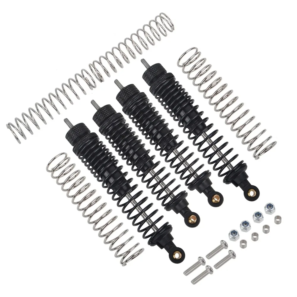 

Aluminum Alloy Oil Shocks Dampers for Tamiya CW-01 Chassis Lunch Box Midnight Pumpkin Unimog 406 Upgrade Parts