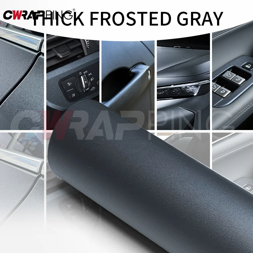 Frosted Gray Film Car Decorating Motorcycle Stickers Accessories Auto Body Covering Supplies Car Wrapping Vinyl Motorcycles Wrap