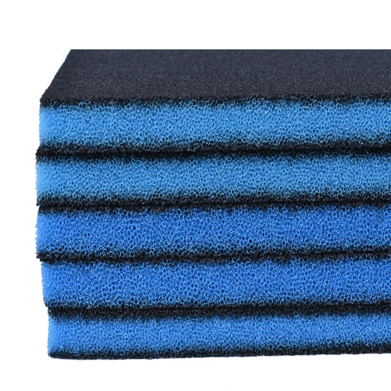 Activated Carbon Filter Media Aquarium Bio-Sponge Cotton High-density Water Purification Fish Tank Sponge Aquarium Accessories