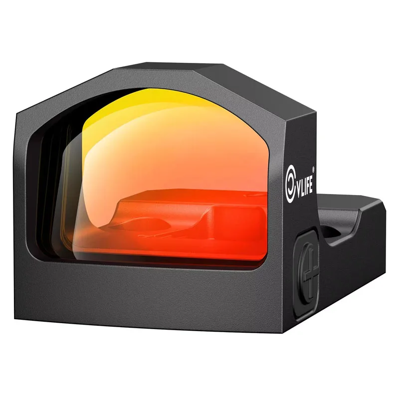 

CVLIFE WolfCloak 2 MOA Red Dot Sight Motion-Activated Ultra-Thin Design Full-Size Adapter MOS And 21mm Picatinny Rail