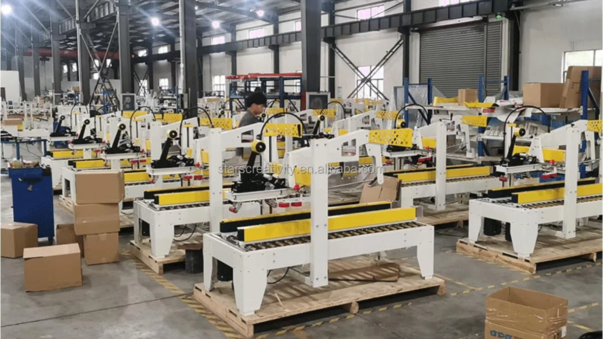 

Automatic Fold Flap Carton Case Sealer Machine for Sale