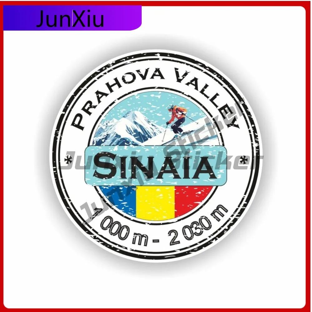 

Sinaia Prahova Valley Romania Ski Unique Helmet Window Fade Resistant Exterior Parts Vinyl Decal For Car Truck SUV Window