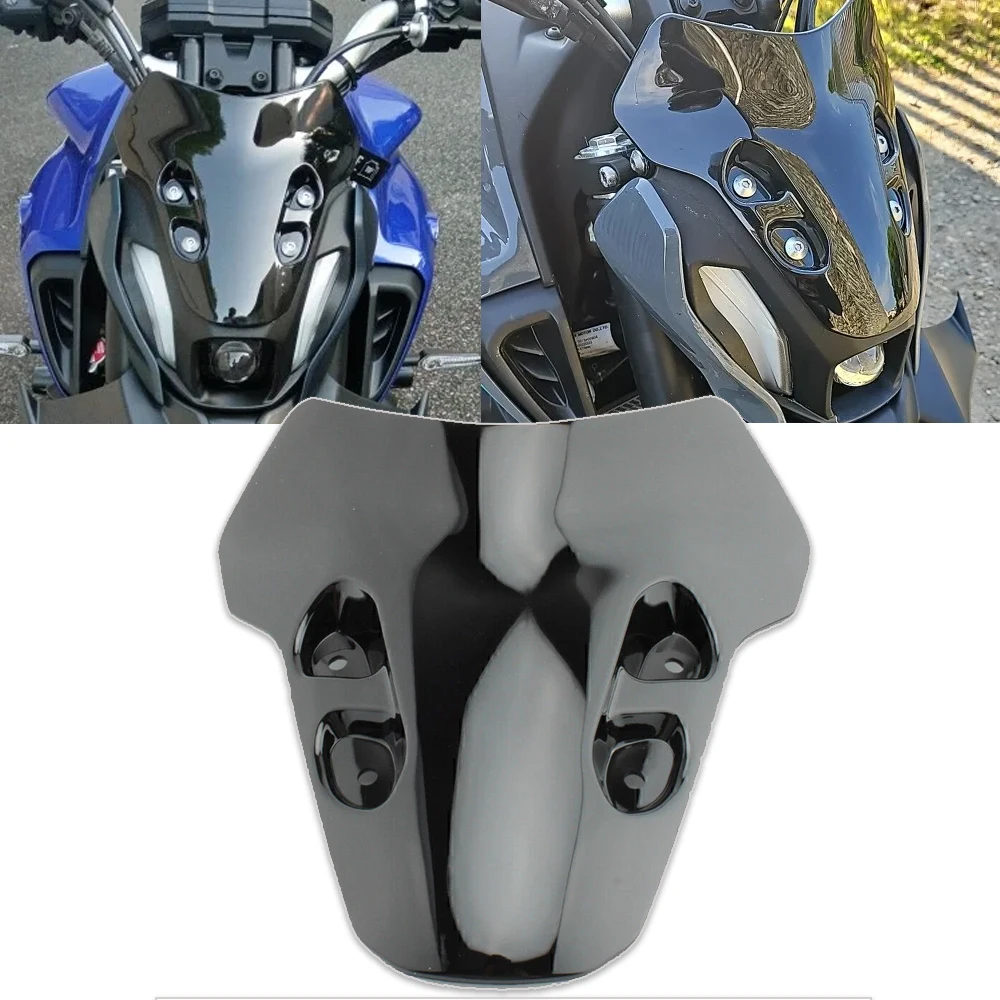 

For Yamaha MT07 MT-07 MT 07 mt07 2021-2024 Motorcycle Windscreen Windshield Deflectors Wind Shield Screen Protector