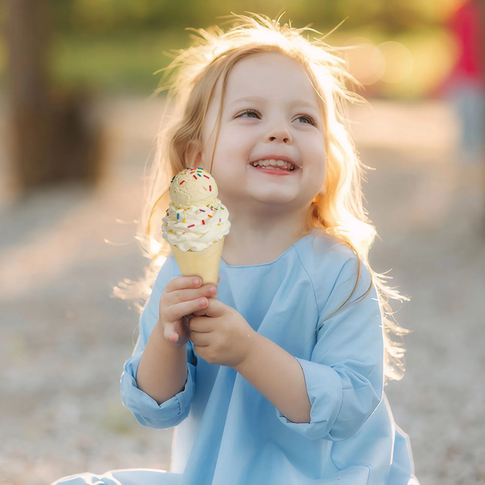 

50pcs Wooden Cones Cup For Party Ice Cream Candy Disposable Biodegradable Appetizer Holders Wedding Event Picnic Kitchen Bar