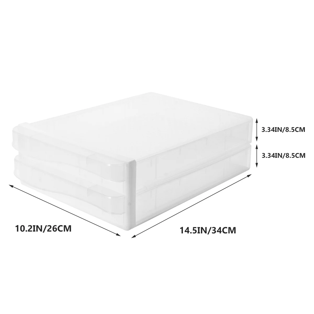 

Egg Carton Organizer Airtight Organizing Enclosed Storage Container Eggs Plastic Dumplings