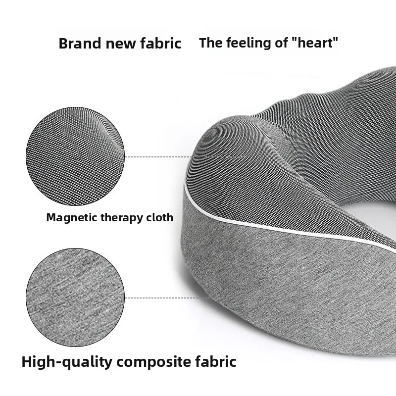 U-shaped Neck Pillow Memory Cotton Travel Pillow Slow Rebound Storage Portable Neck Pillow U-shaped Pillow