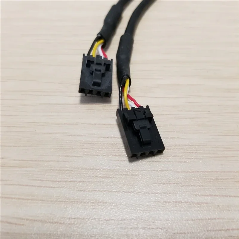 Placa-mãe usb 2.0 9pin 1 a 4 divisor extensão pcb chipset caso para computador interno reforçada extensor