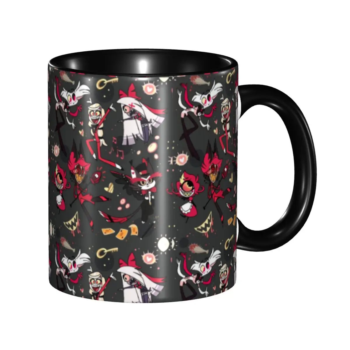 

Hazbines Hoteles Alastor Vox 2, аксессуары, кофейные кружки, забавные чайные чашки, подарок для женщины и мужчины