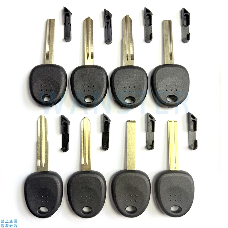 Chave de Carro Transponder em Branco para Hyundai Porter Elantra Accent Tucson Coupe Verna e Kia RIO Sportage Santa Fe