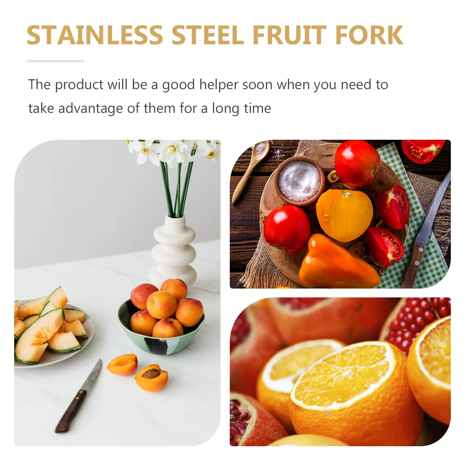 

2pcs Fruit Forks Stainless Steel Mini Dessert Forks For Appetizers Seafood Cakes Home Kitchen Bar Cafe Party