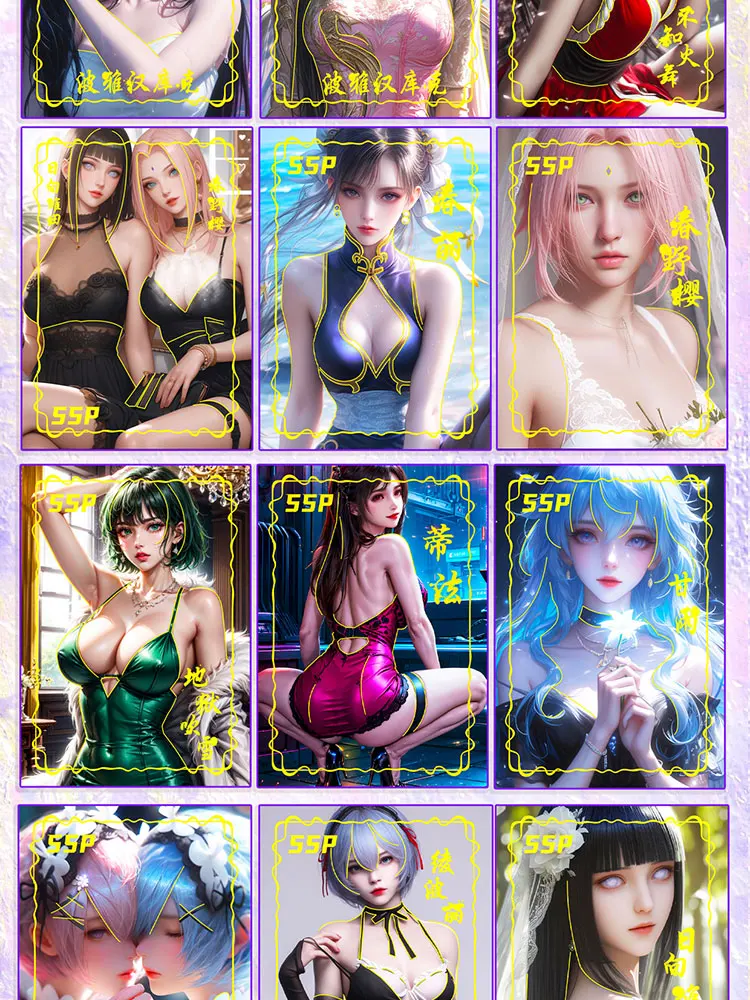 New Goddess Cards Yinling Silver Bell 2 Hobby Collection Cards Beauty Bikini costume da bagno Doujin Booster Box Toy Gifts