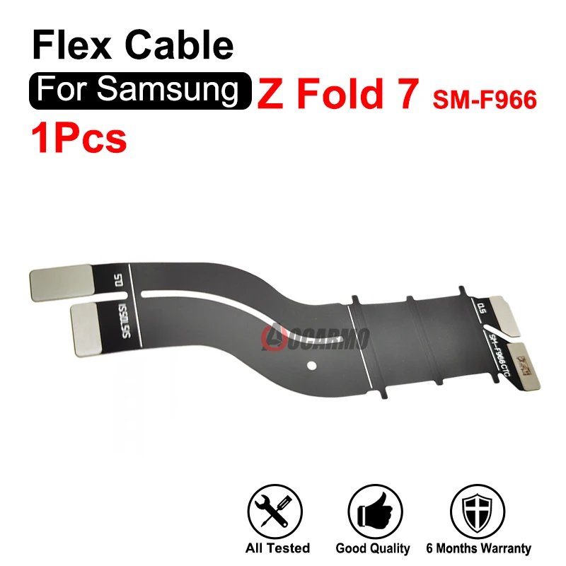 

Для Samsung Galaxy Z Fold7 F966 подключение материнской платы ЖК-экран вращающаяся ось USB основной гибкий кабель/порт зарядки замена док-станции