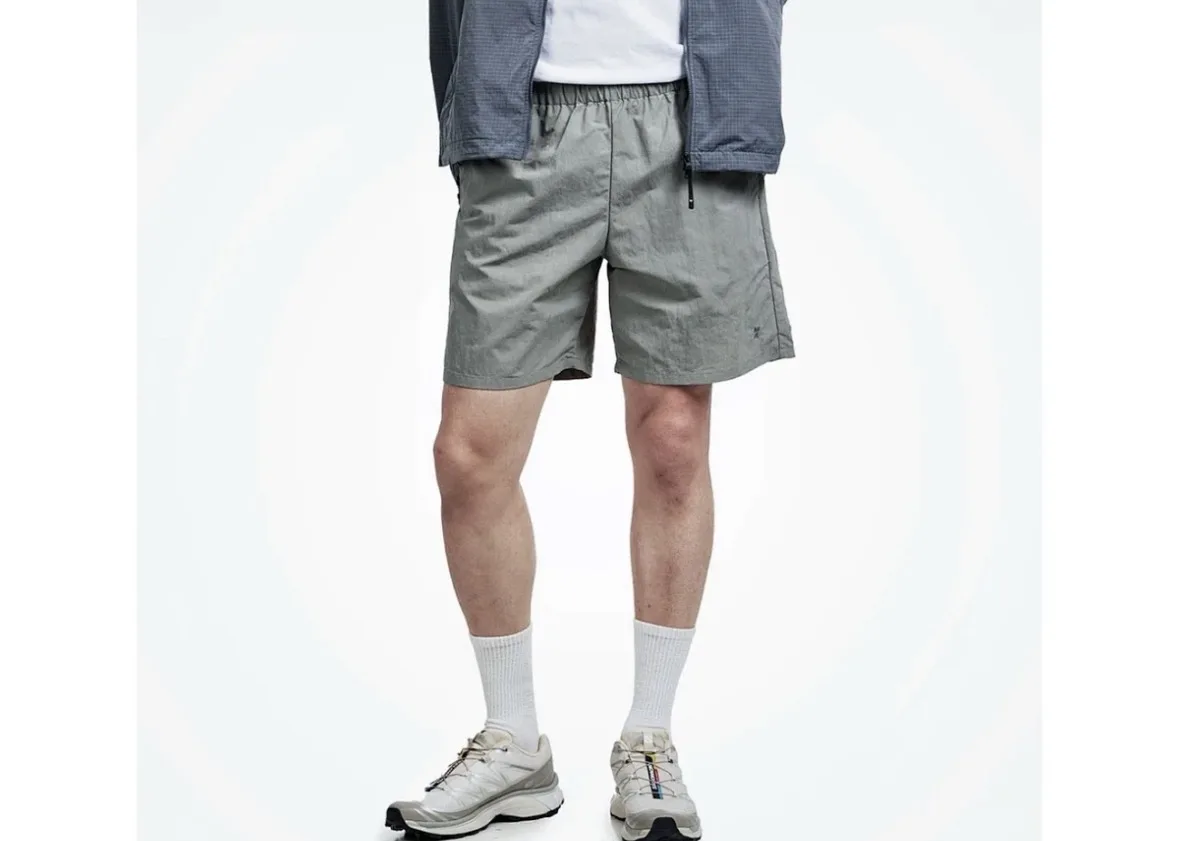 

GDW Wf Light Short 26SS Men's Quick Dry Breathable Summer Shorts Polyester Fiber Pure Color Loose Fit mid Waist Shorts