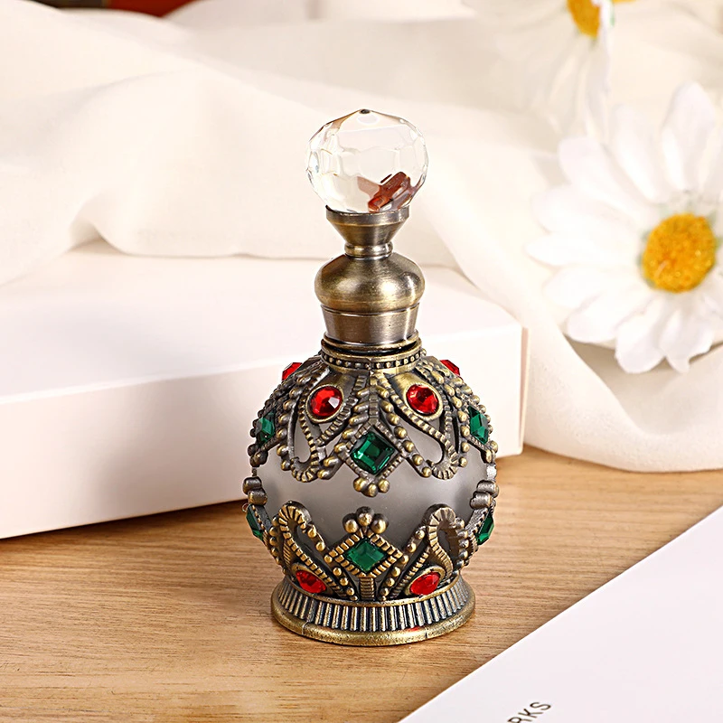 1PCS Luxus Parfüm Flasche Ätherisches Öl Flasche 15ml Leere Flasche Lagerung Flasche Geschenk Glas Parfüm Flasche Tragbare flaschen – Detail 23