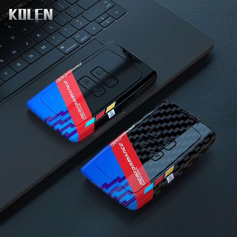 ABS Carbon Fiber Car Key Case Cover For Renault Clio Captur Megane Talisman Espace Zoe Koleos Scenic 4 Arkana Dacia Sandero Card