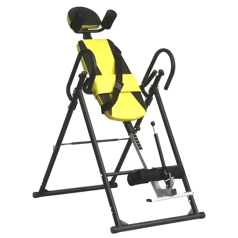 Professional Adjustable Inversion Table Home Fitness Equipment for Safe and Effective Back Workouts