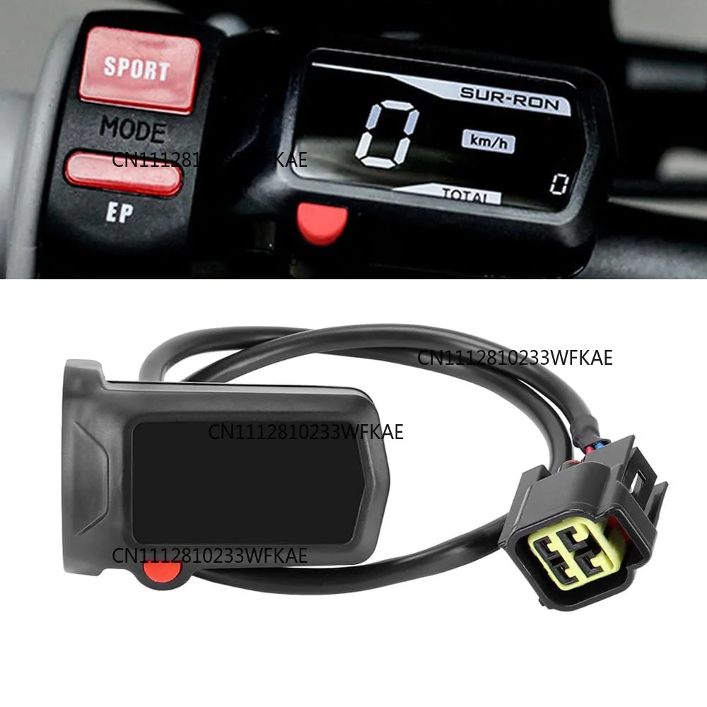Suitable for off-road motorcycle speed meter LCD display meter, hot-selling