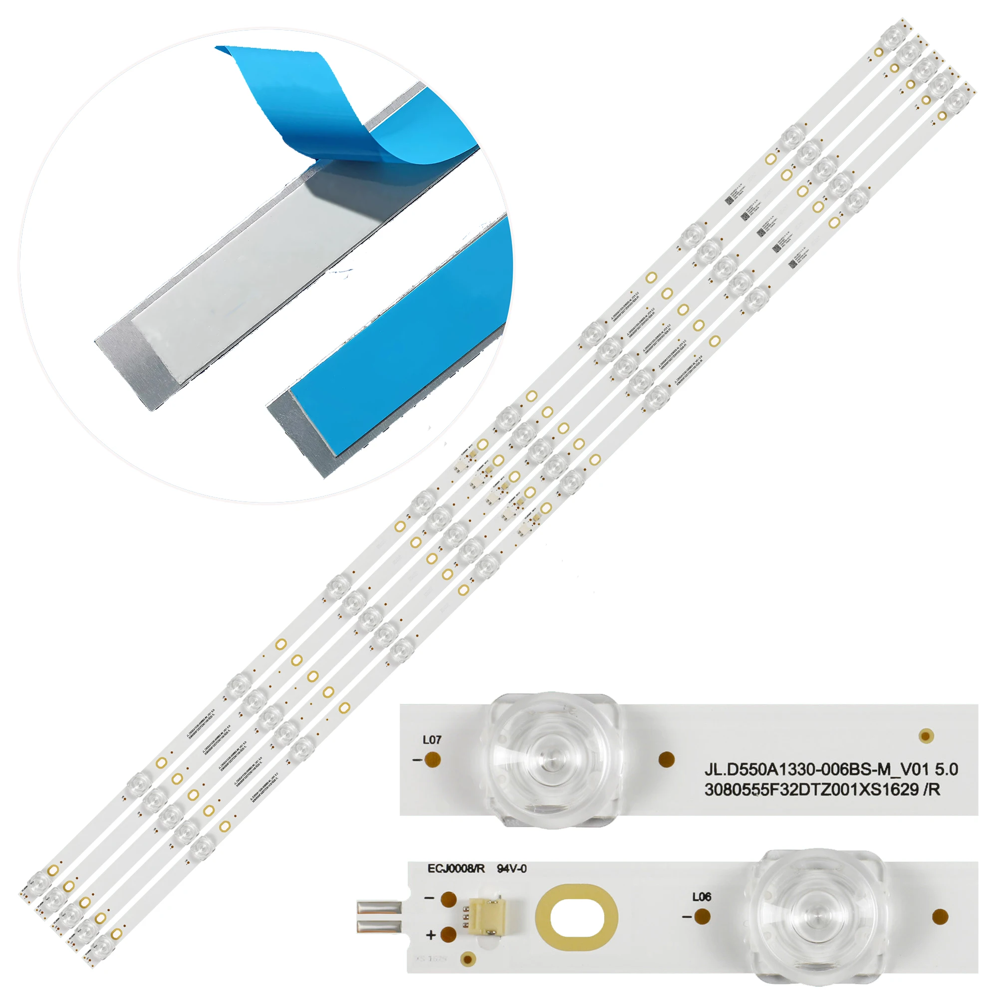 

Светодиодная лента подсветки для 55LEX-8270/UTS2C DM-LED55UQ31 DM-LED55UQ32 DM-LED55UBB35 U55E7000E U50F7000E 55DM7700 SMX55N1UNF