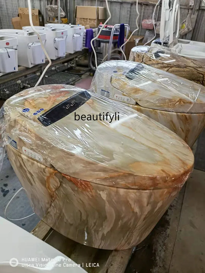 

Automatic flip smart toilet household electric integrated multi-function toilet instant toilet