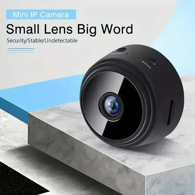 Mini caméra A9 WiFi HD 1080p, moniteur de sécurité sans fil pour la maison, version nuit, protection vidéo, caméscopes intelligents à distance