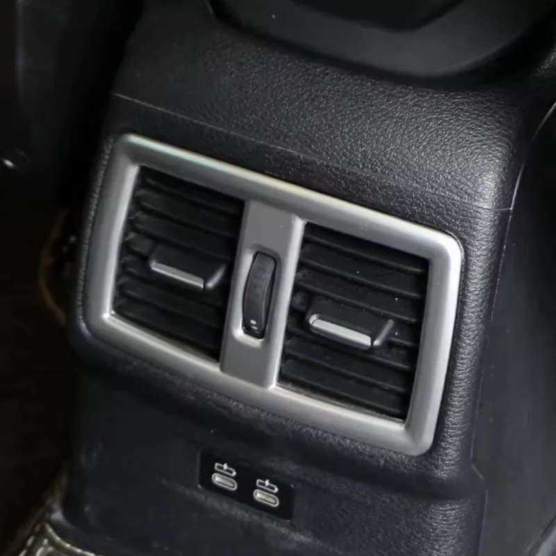 LHD For BMW X1 F48 2016 - 2021 Car Center Console Air Conditioner Outlet Decoration Cover Vent Trim Frame Sticker - view 4