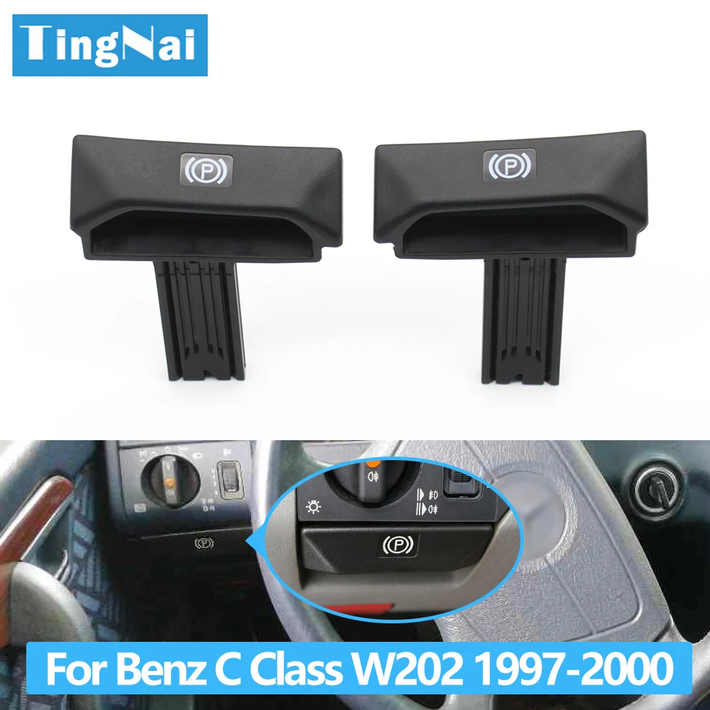 Car Parking Handbrake Release Lever Hand Brake Handle For Mercedes Benz C Class W202 C36 C43 AMG C280 C220 1997-2000