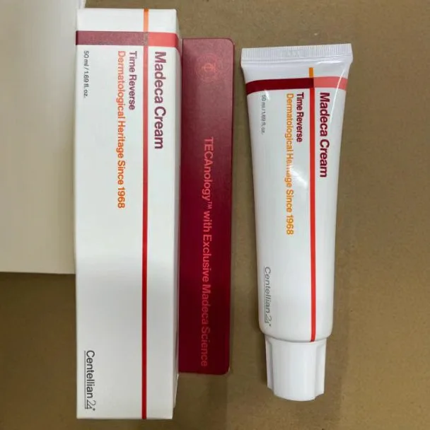 Korean Madeca Cream 50ml Time-Reversing Moisturizing Cream 50ml - Fades Fine Lines, Hydrating For Dry Skin Care, Barrier Repair