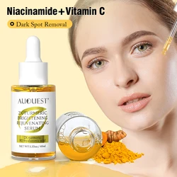 Sérum visage à la niacinamide, vitamine C, blanchissant, dissolvant de taches foncées, acide hyaluronique, essence hydratante, soins du visage, 40ml