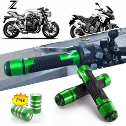 For Kawasaki Z650 Z750 Z800 Z900 Z1000 Z250 Z400 Motorcycle Accessories CNC Anti-Slip Handlebar Grips Ends Handle Cap Hand Bar