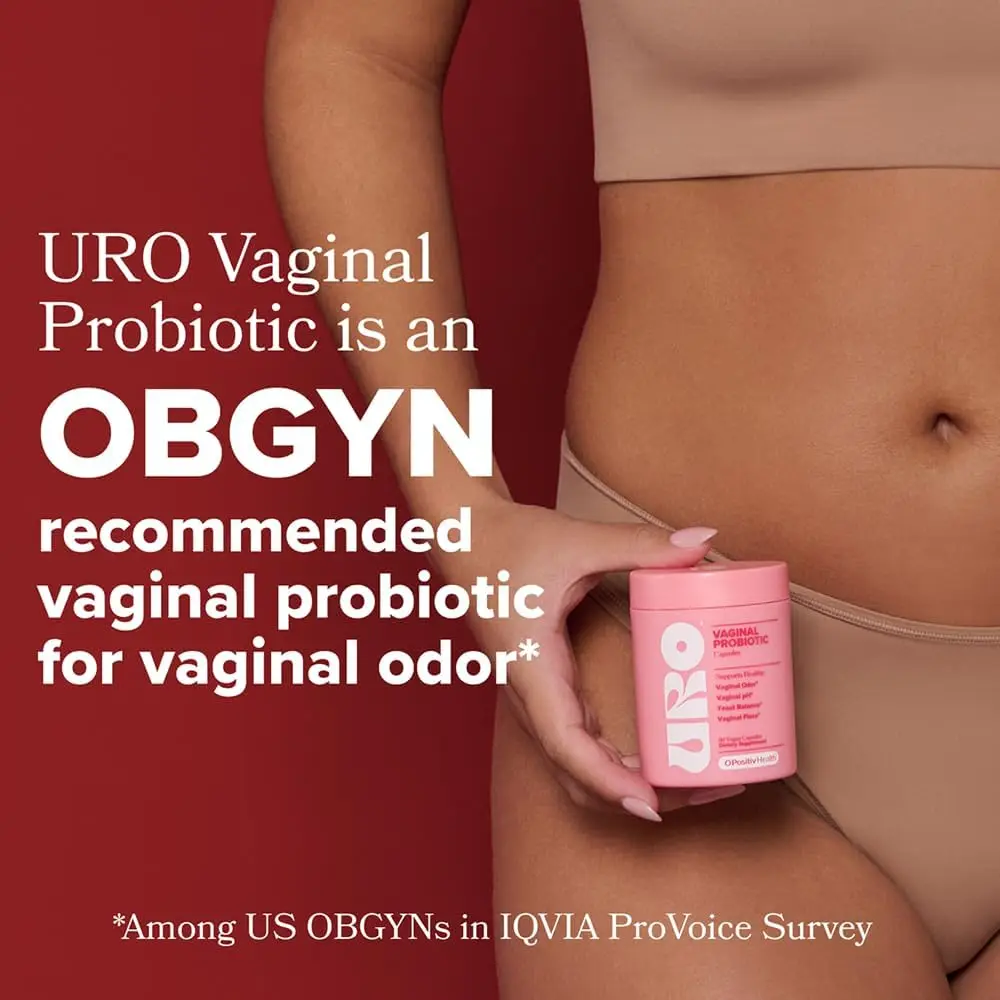 O Positiv Vaginale Probiotika für Frauen pH-Balance, Vaginaler Geruch & Flora - Vaginales Gesundheitsergänzungsmittel - 60 Vegane Kapseln