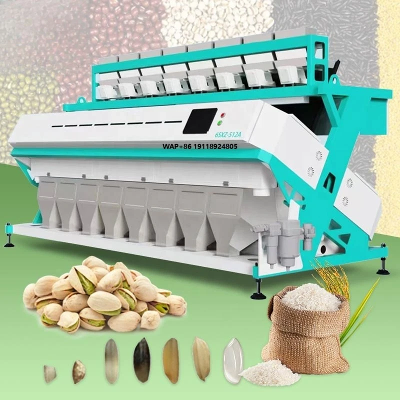 Optical Sorter Pakistan-Rice-Color-Sorter Cocoa-Bean-Sorting-Machine for Sorting the Color Raisins