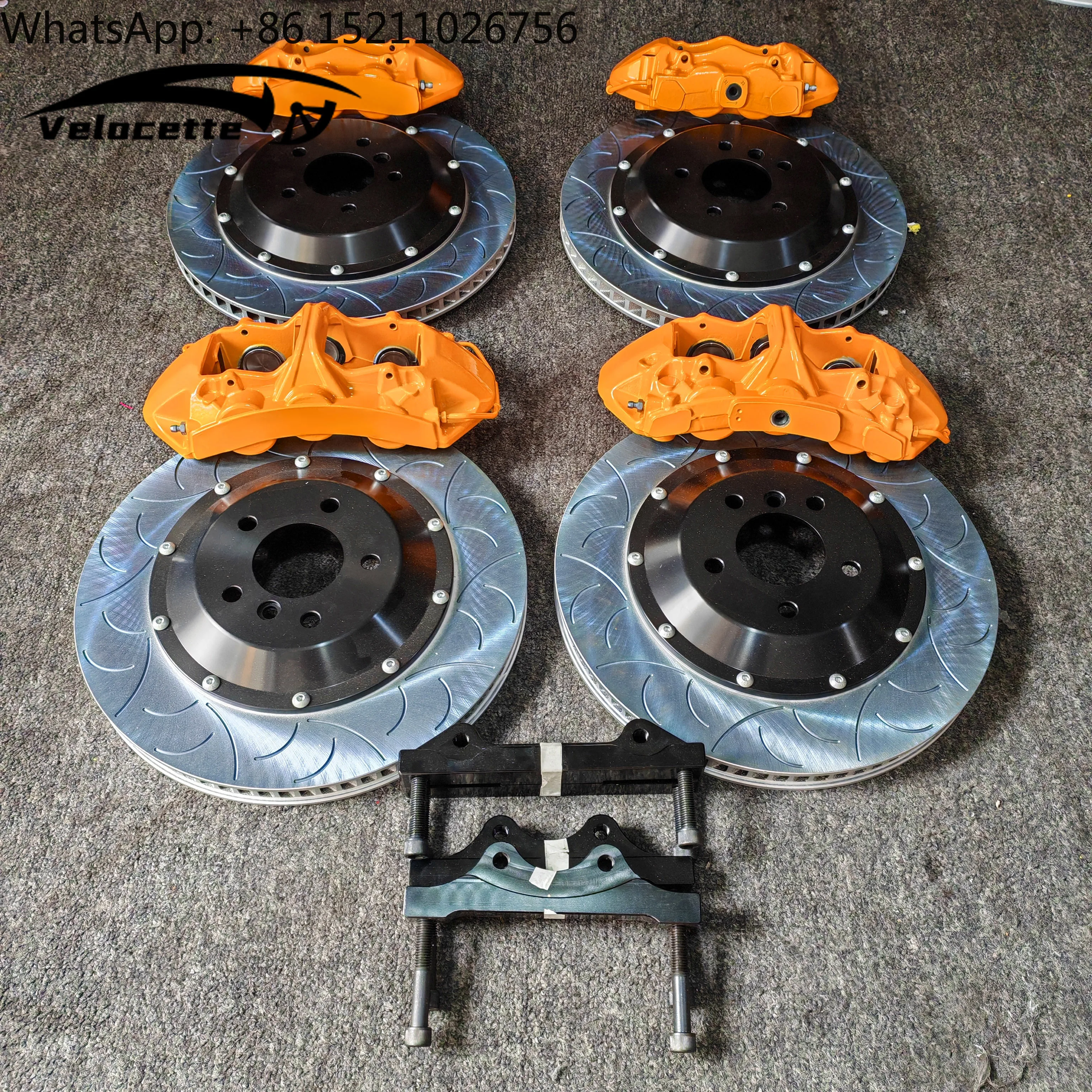 

6 Piston Brake Caliper Set Custom Color logo for BMW 7 Series F02 2013