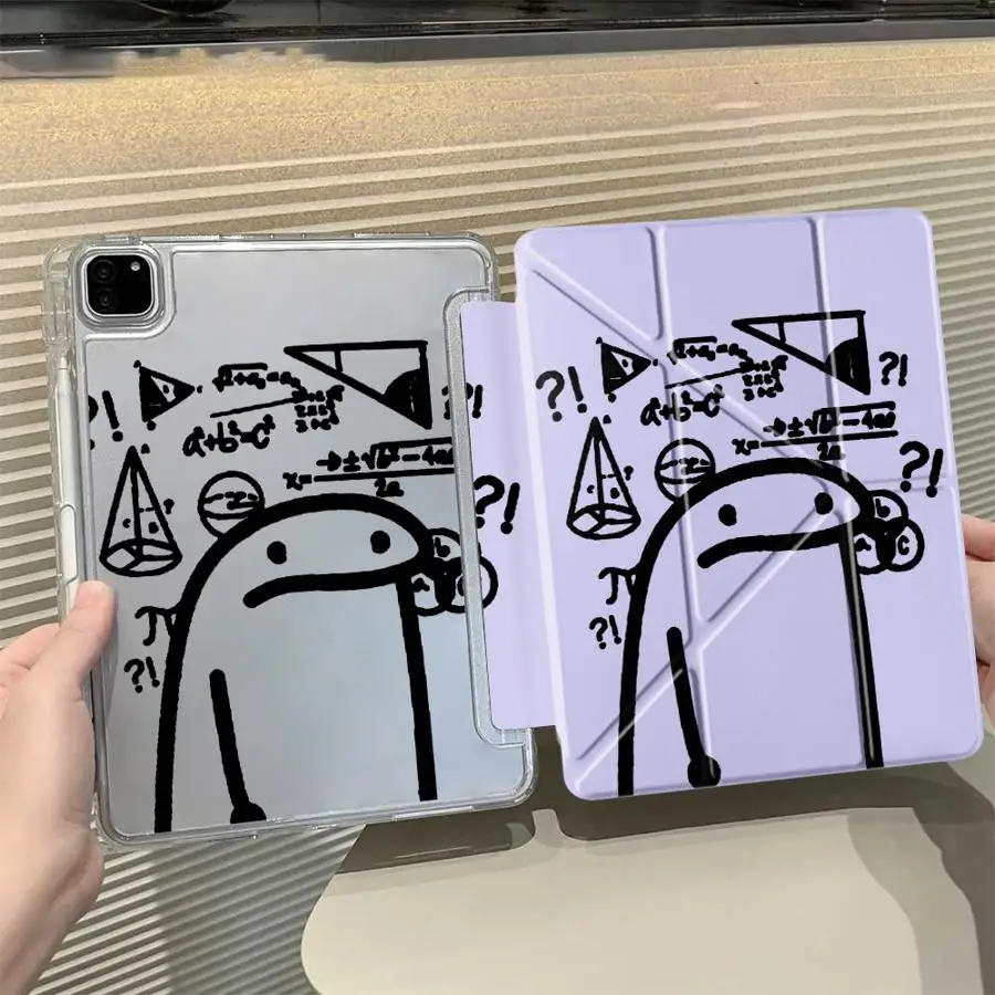 

Чехол-подставка Stickman Arithmetic Y-Fold для планшетов iPad Air 4, 5, M3, M2, 1, 2, M4, 11 дюймов, Mini 6, 7, Pro 11-го, 10-го, 9-го, 8-го, 7-го поколений