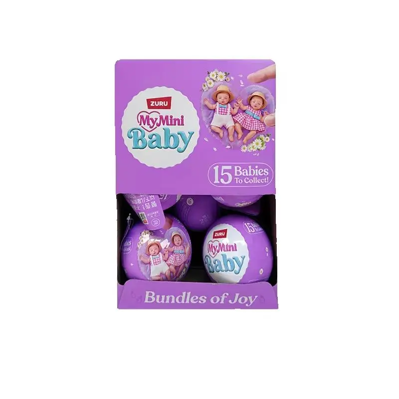 ZURU 5 Surprise My Mini Baby Series 2 Mystery Ball Mini Baby Doll Stroller Set Baby Toy Pretend Play Collectible Gift - view 6