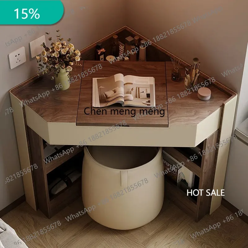 M178 Bedside Modern Vanity Table Drawers Storage Cosmetics Makeup Dressing Table Bedroom Comfortable Penteadeira Trendy