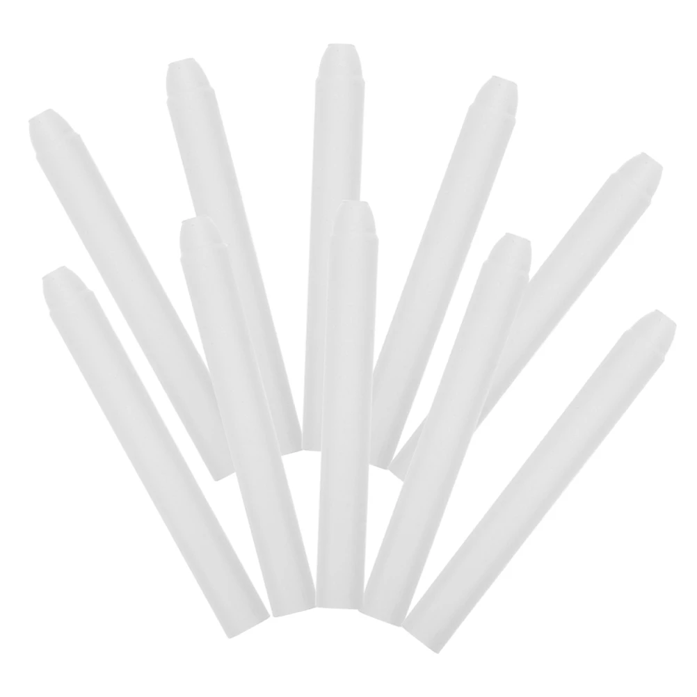 

12pcs White Colored Chalk Dust Free Erasable Drawing Chalks 3 15x0 37 Inches Water Soluble Chalkboard Teacher Chalk Student